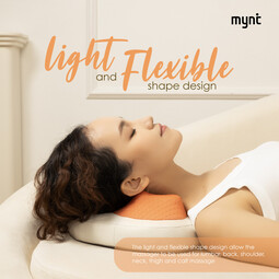 [MYNT] Feelax Neck & Back Pillow Massager Powered by Ogawa